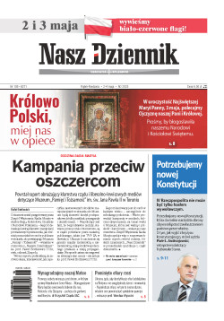   Piątek-Niedziela, 2-4 maja 2025, Nr 100 (8271) 