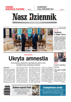   Poniedziałek, 5 maja 2025, Nr 101 (8272) 