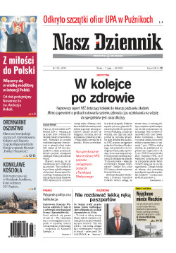   Środa, 7 maja 2025, Nr 103 (8274) 