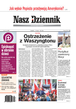   Czwartek, 15 maja 2025, Nr 110 (8281) 