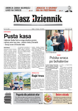   Piątek, 25 lipca 2025, Nr 170 (8341) 