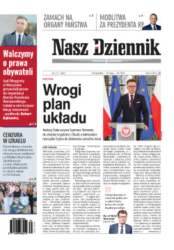 Poniedziałek, 28 lipca 2025, Nr 172 (8343) 