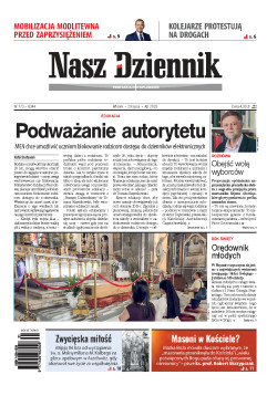   Wtorek, 29 lipca 2025, Nr 173 (8344) 